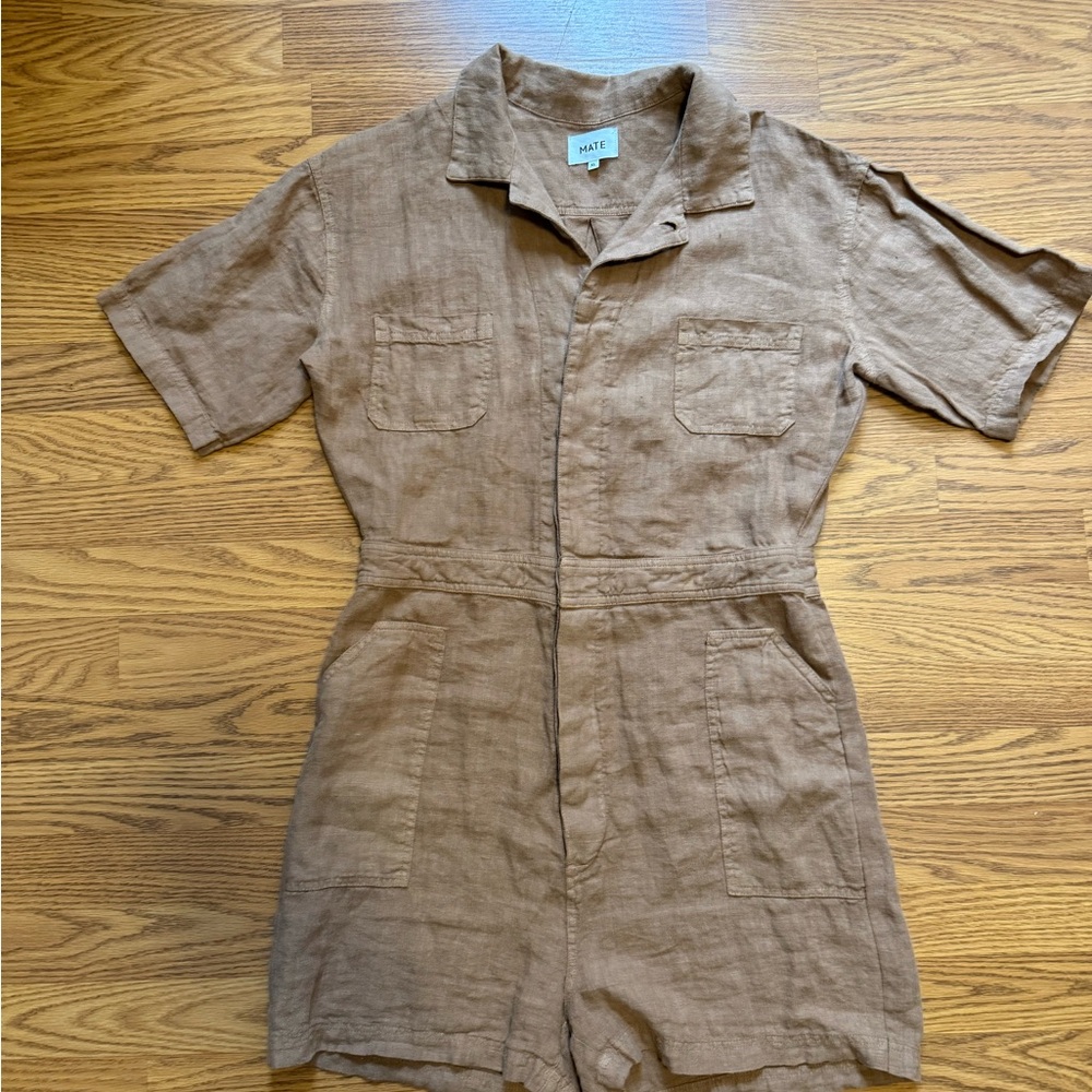 MATE the Label 100% linen romper